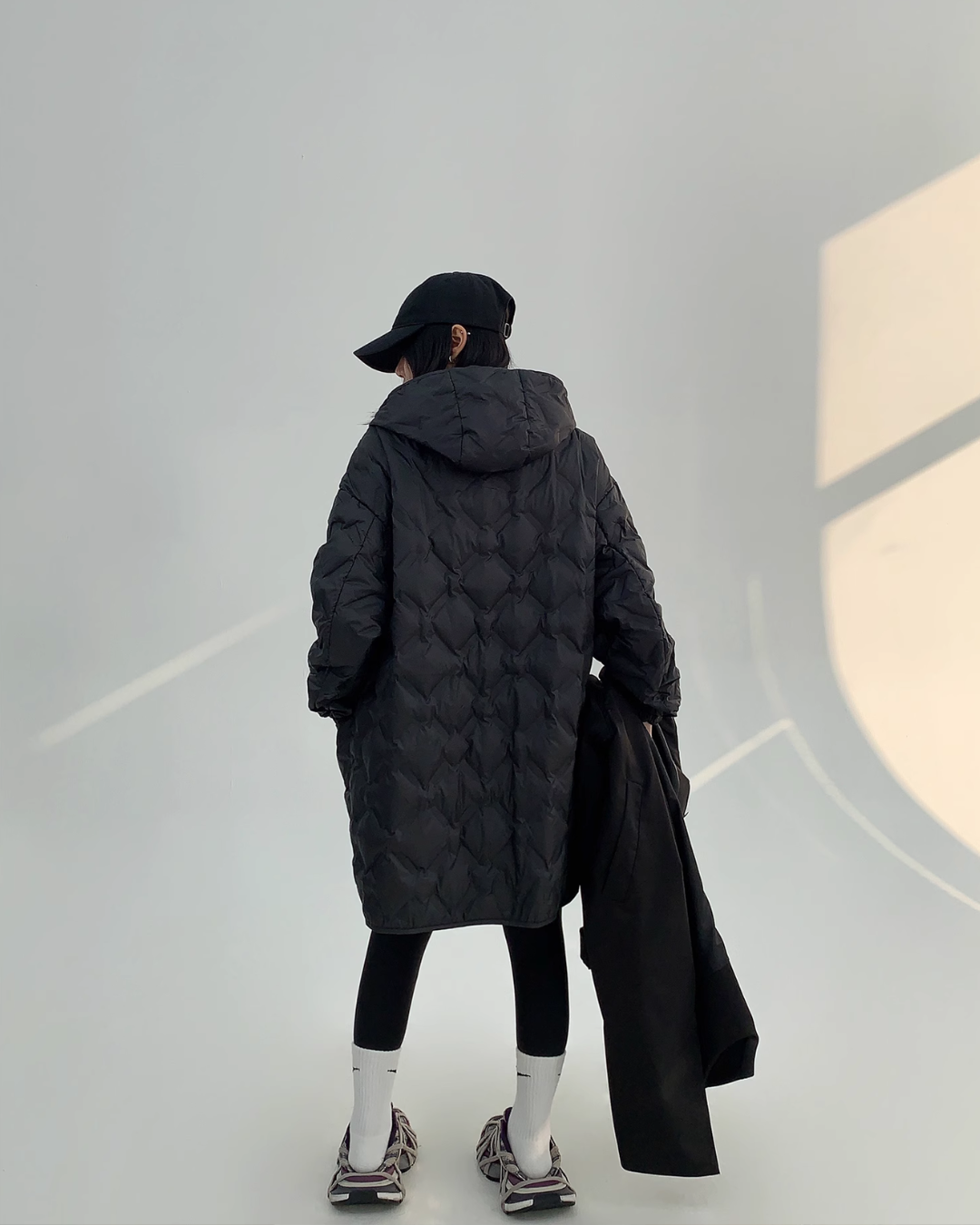 Quilted Down Jacket & Long Coat YLS0621