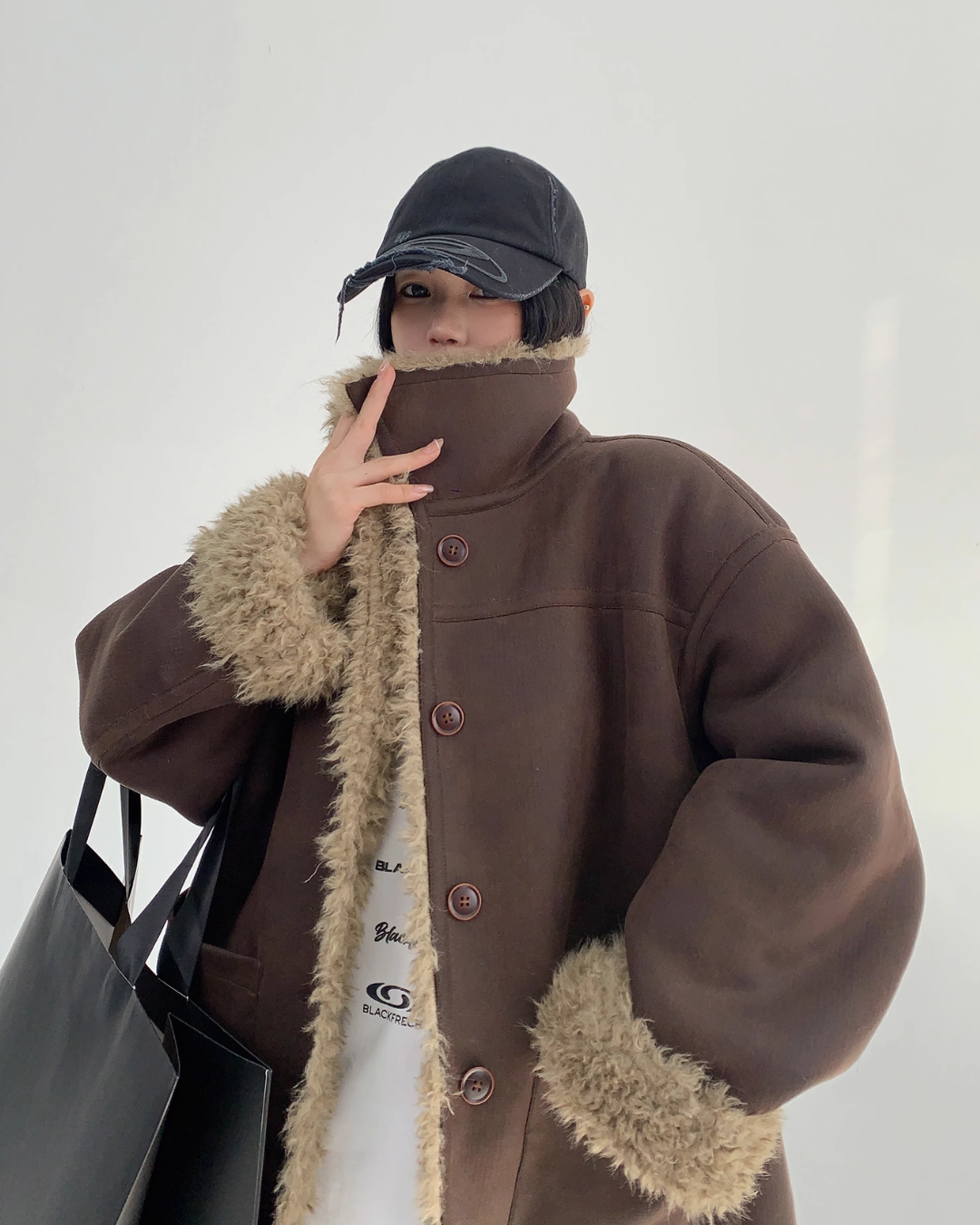 Maillard Fur Mouton Jacket YLS0686