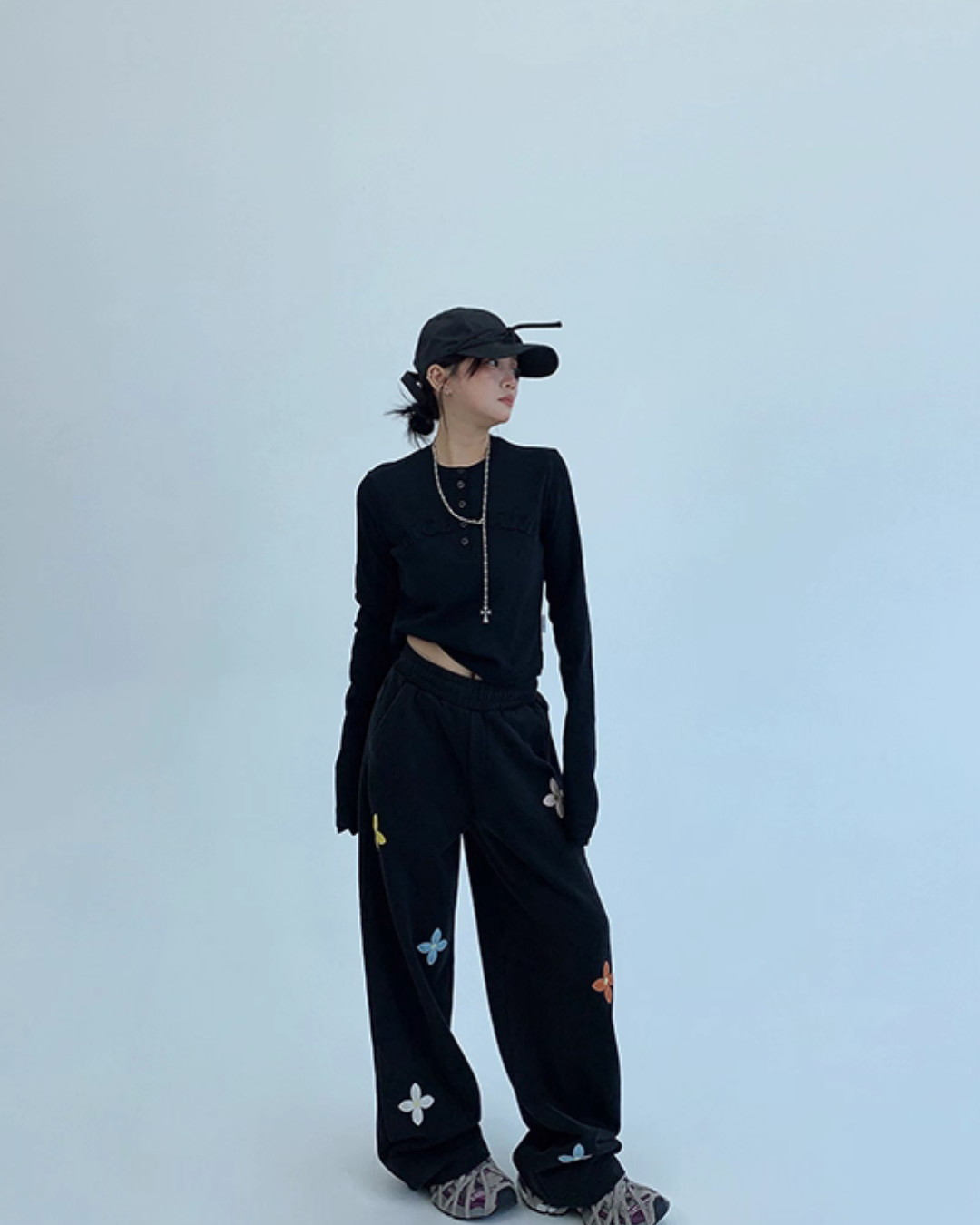 Flower Patch Sweatpants YLS0884