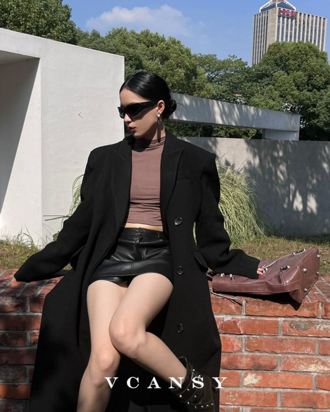Formal Wool Long Coat VCY0030
