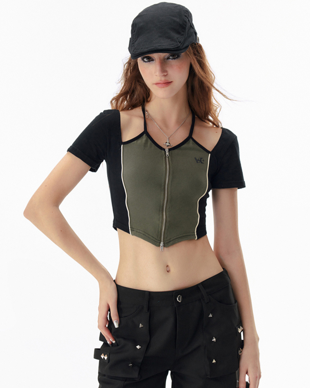 Casual Layered Style Short Tops VSE0062
