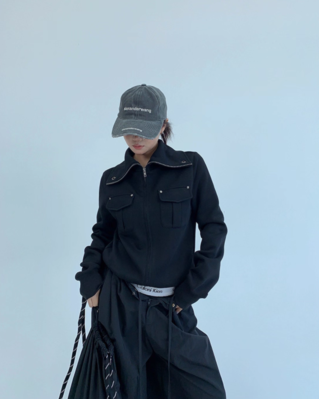 Stand Collar Compact Jacket YLS0923