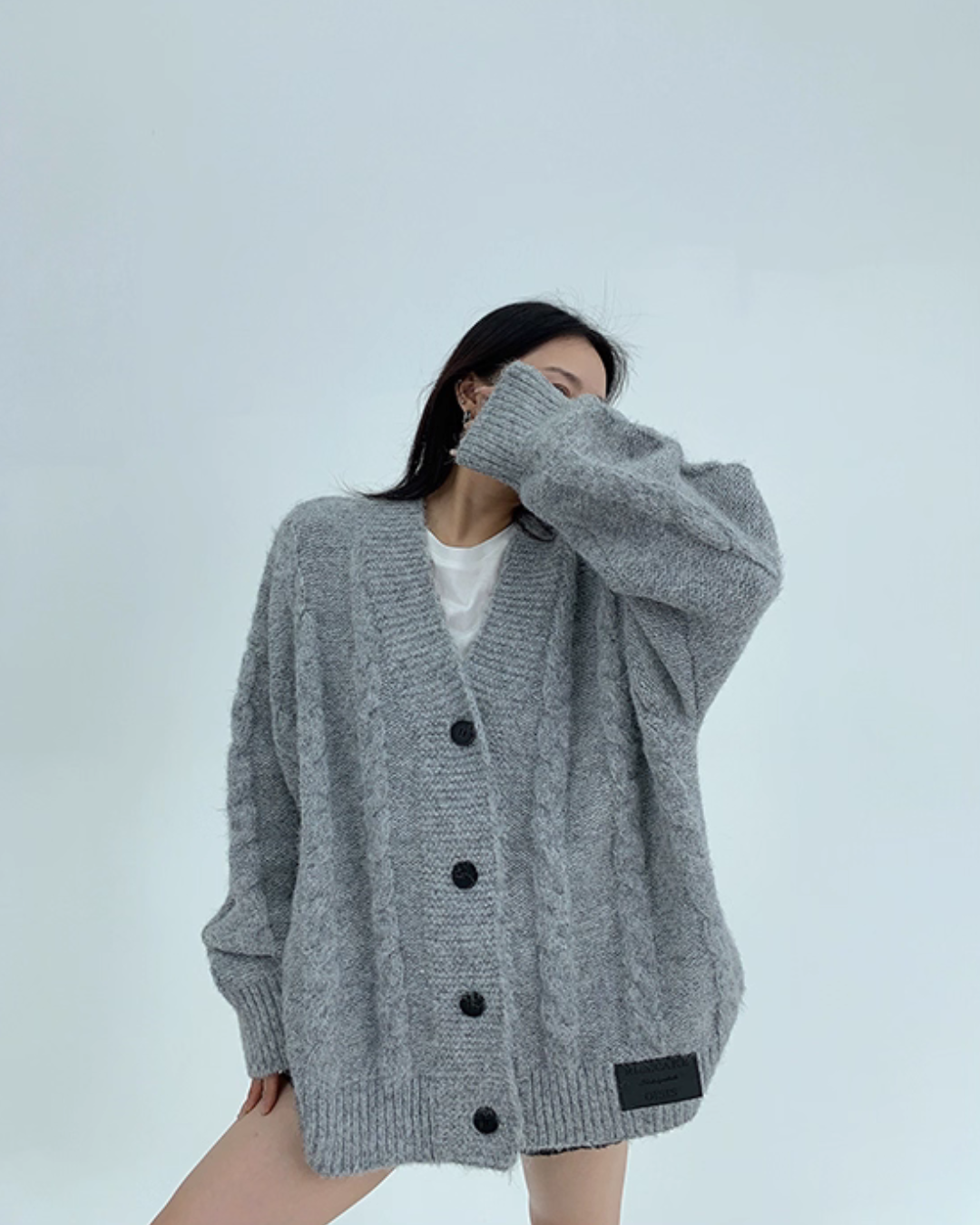 Cable Knit Cardigan YLS0961