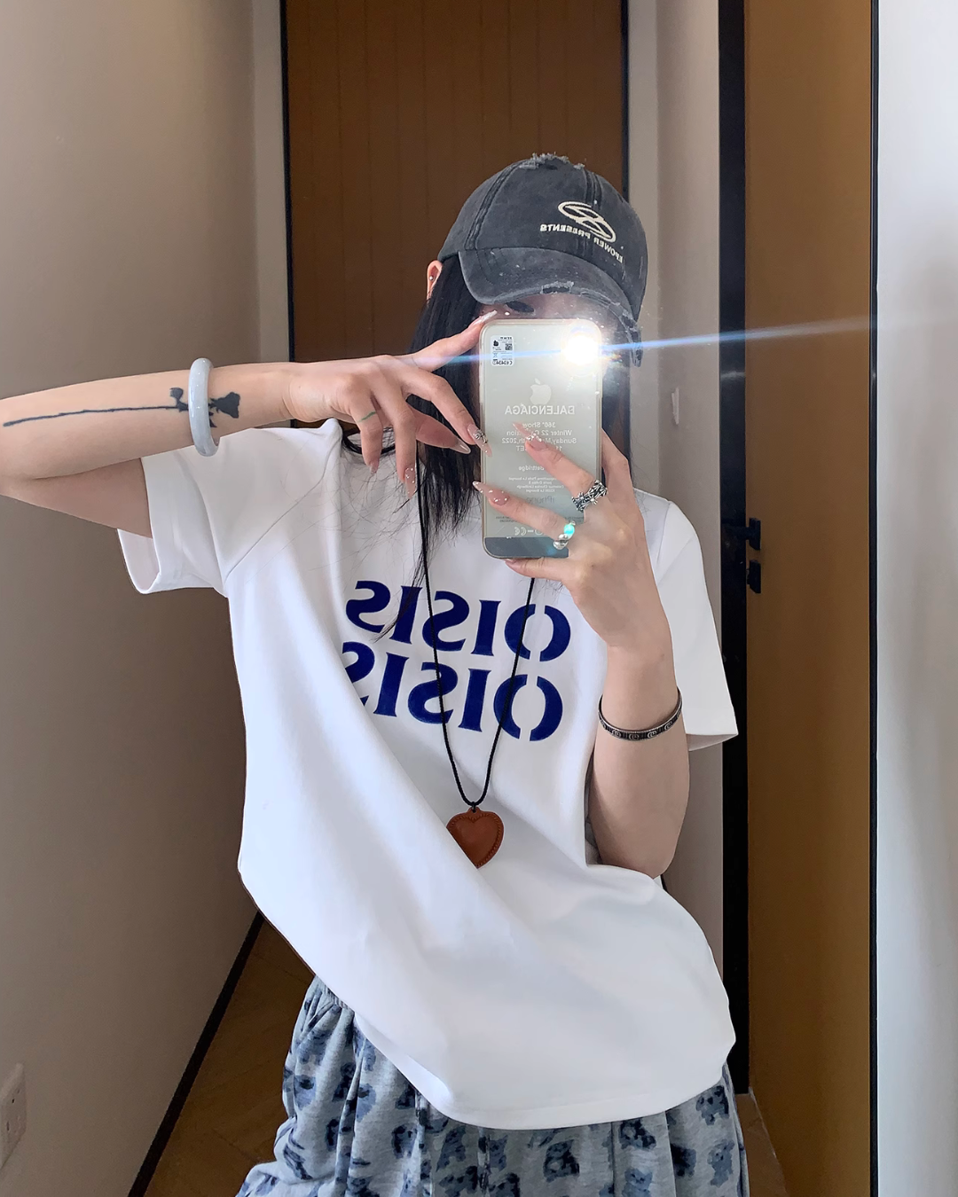 Casual Logo Short Sleeve T-Shirt YLS0821