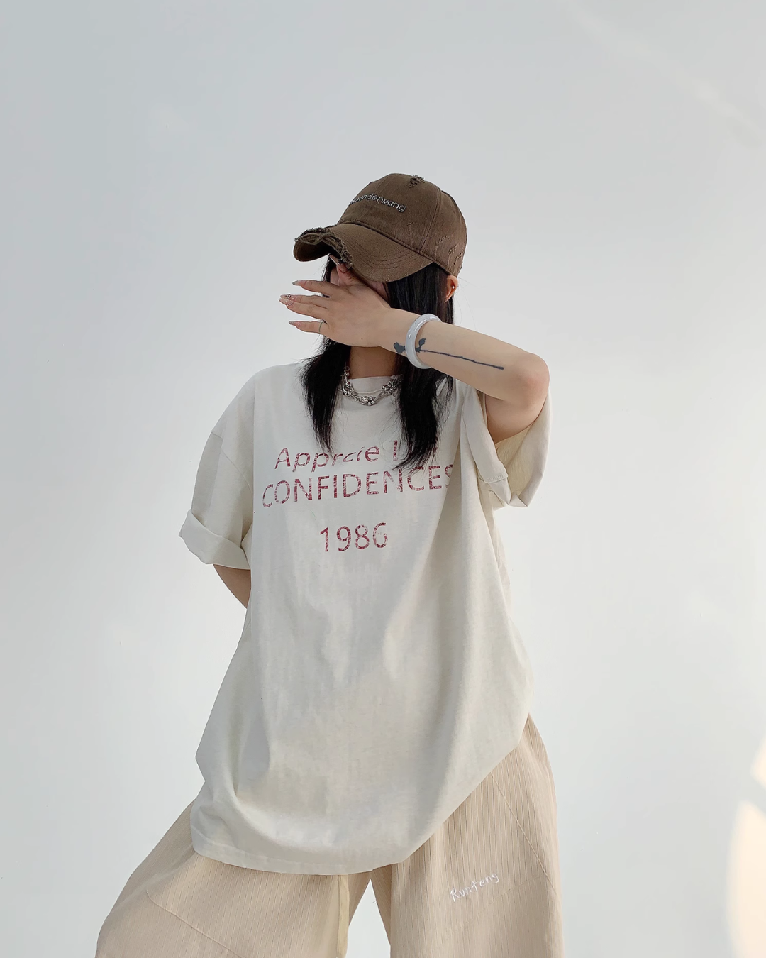 Logo Printed Short Sleeve T-Shirt YLS0835