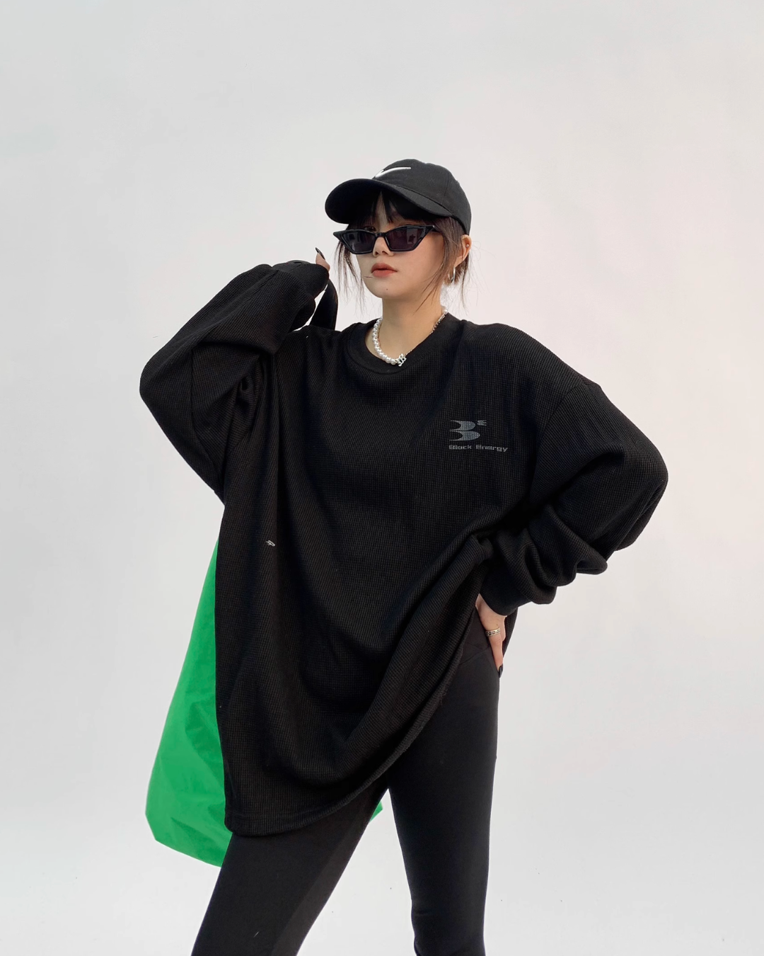 One Point Logo Sweat Tops YLS0396