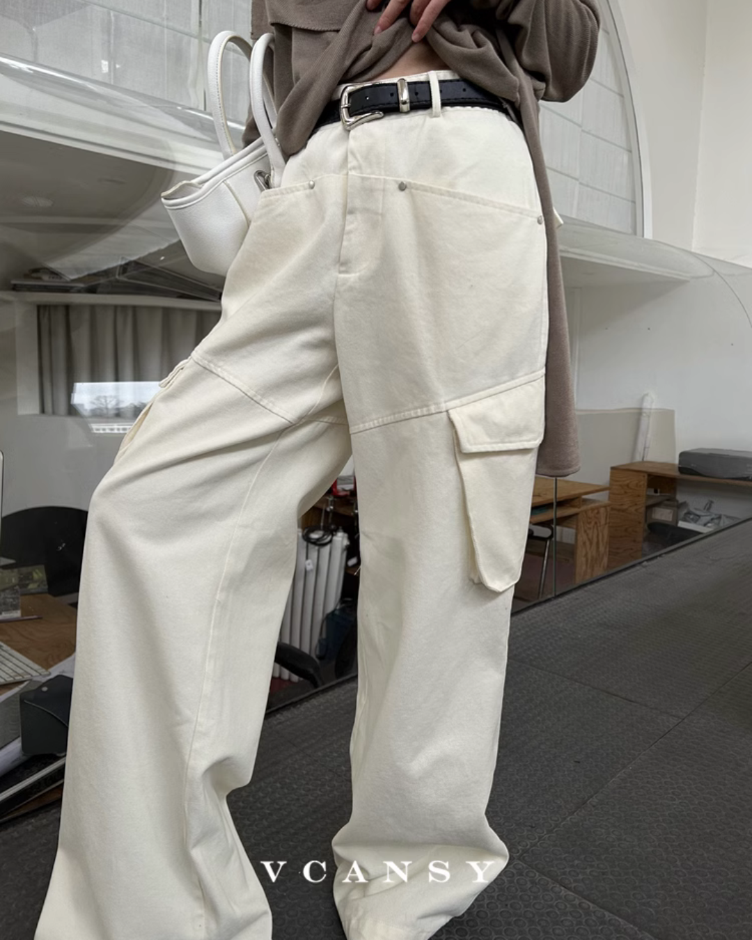 American Street Drape Cargo Pants VCY0057