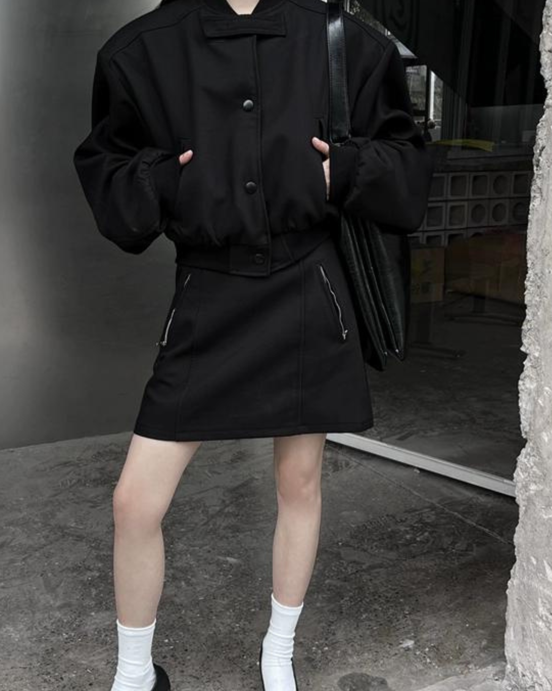 Maillard Sports Cropped Jacket&Trapezium Skirt VCY0010