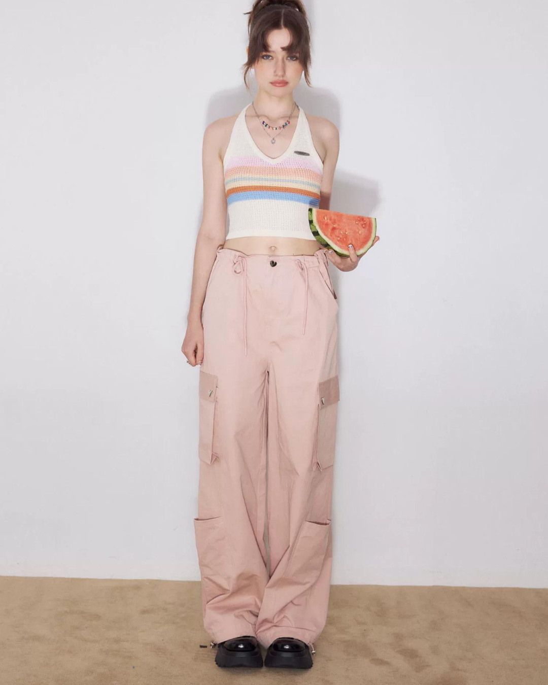 Girly Basic Cargo Pants ZZF0238