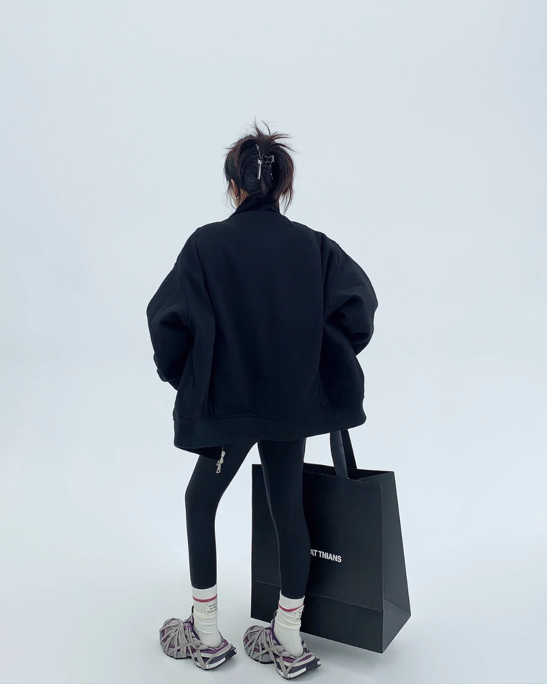 Stand Neck Double Zip Jacket YLS0634