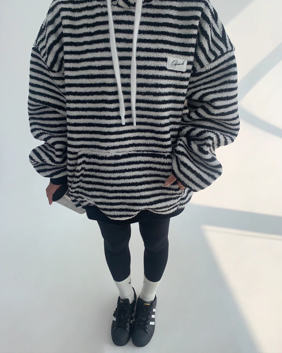 Border Pullover Hoodie YLS0635