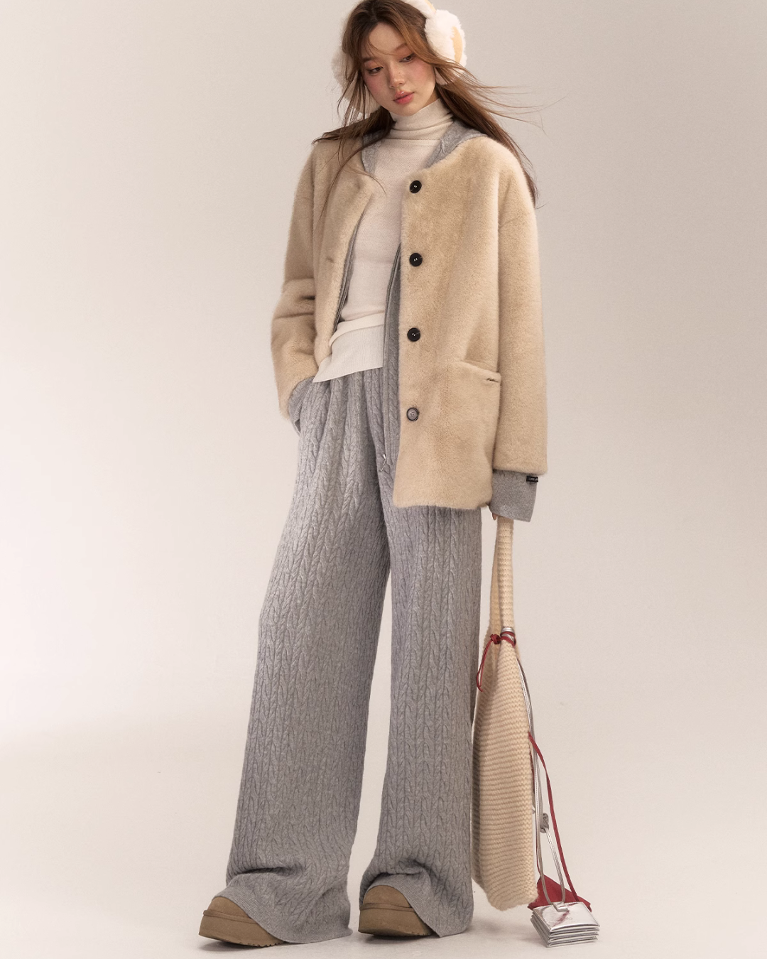 Cable Knit Hoodie / Cable Knit Pants ASG0008