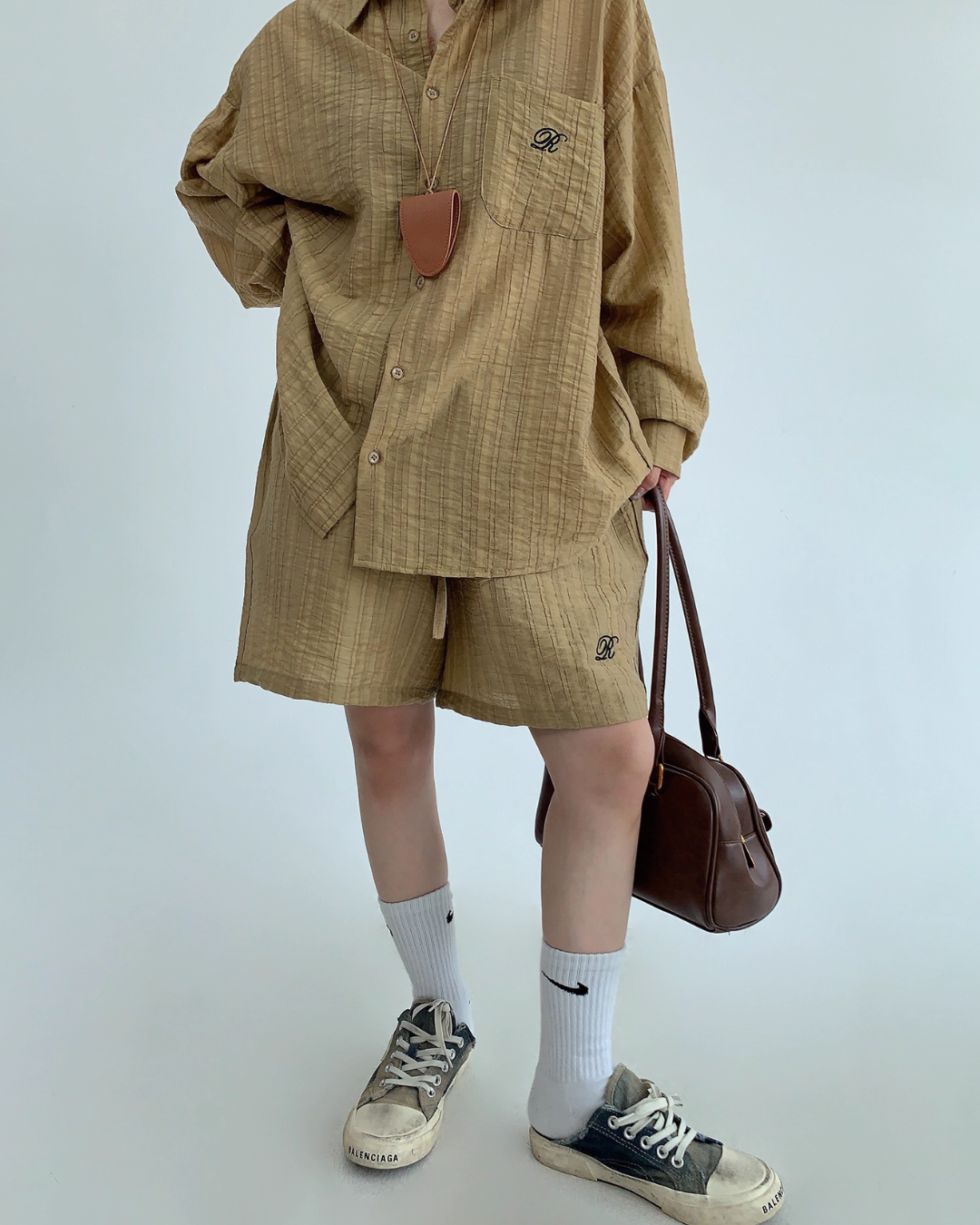 Relax Long Sleeve Shirt / Shorts YLS0882