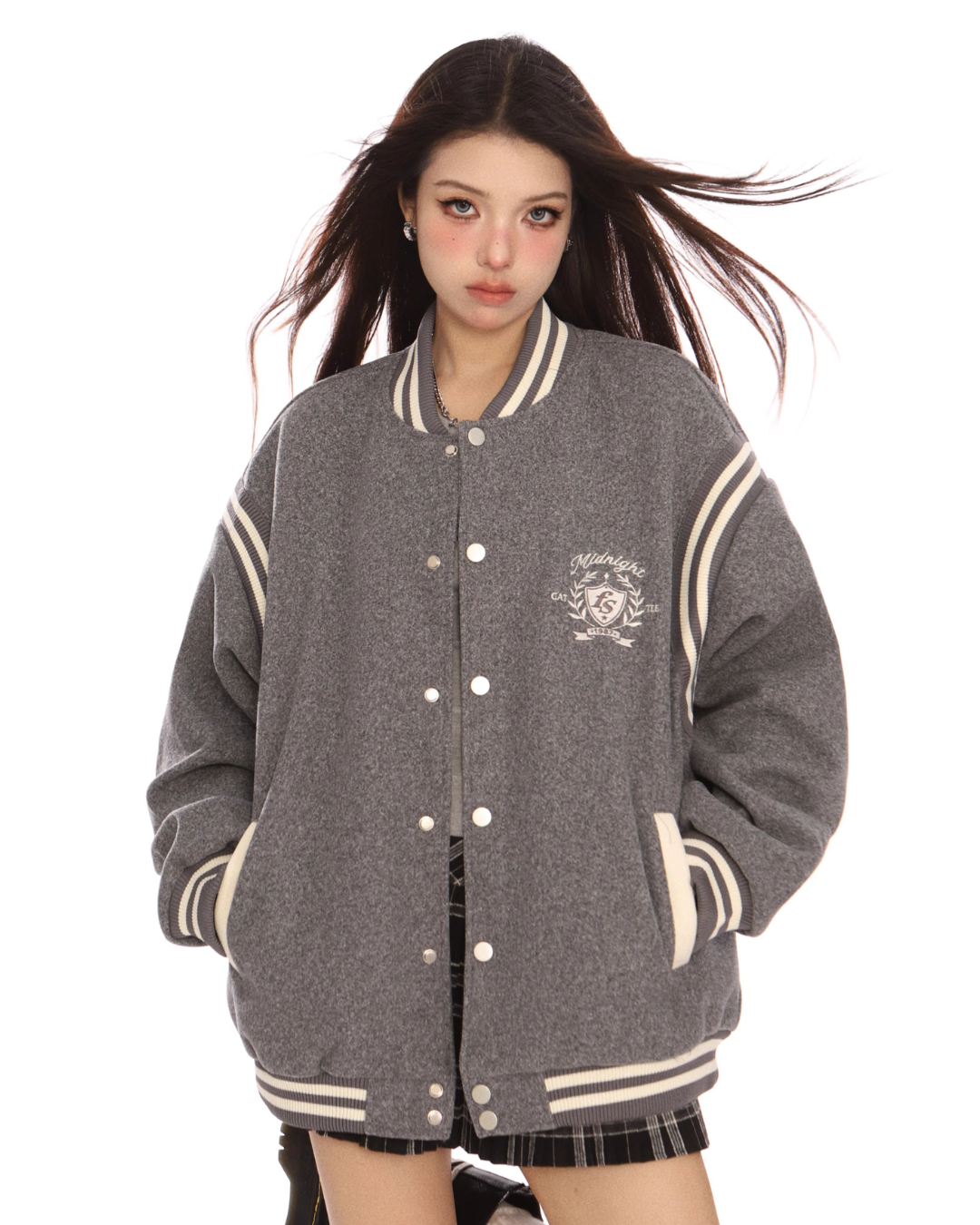 Zip Up Stadium Jacket BGS0015