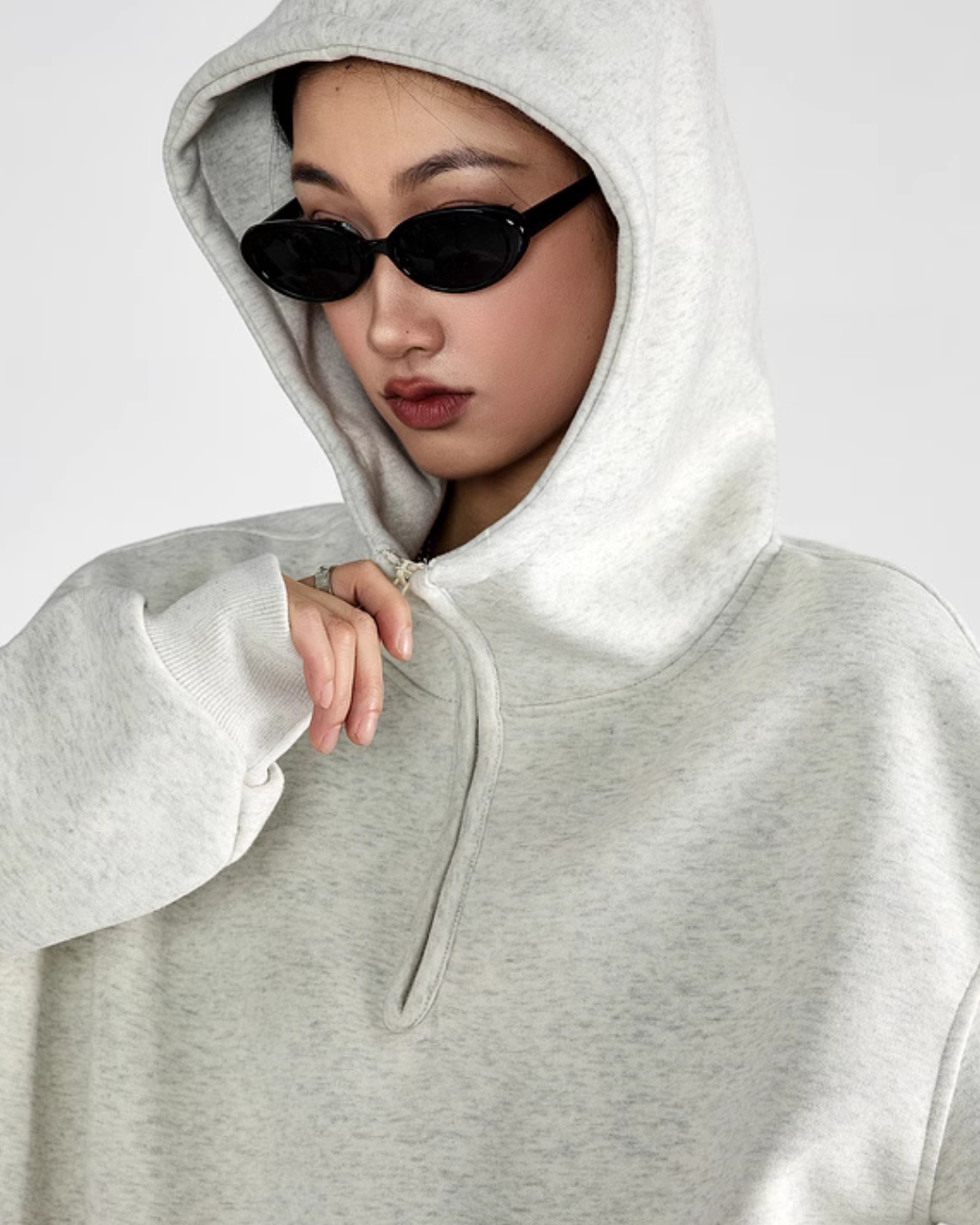 Half Zip Sweat Tops ICM0059