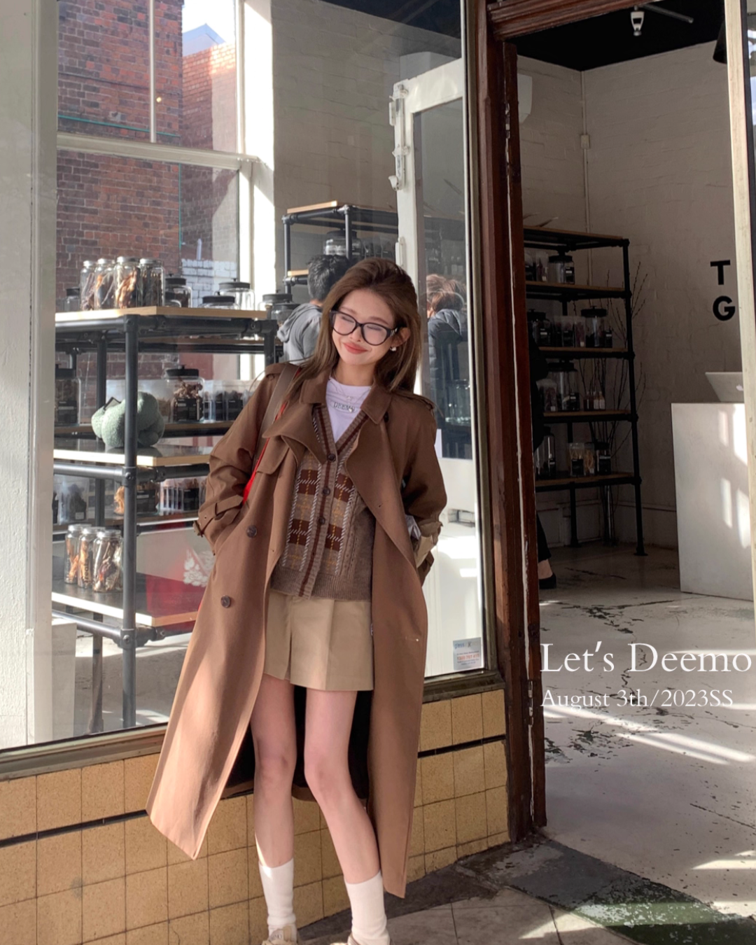 Trench Coat With Belt DEM0002
