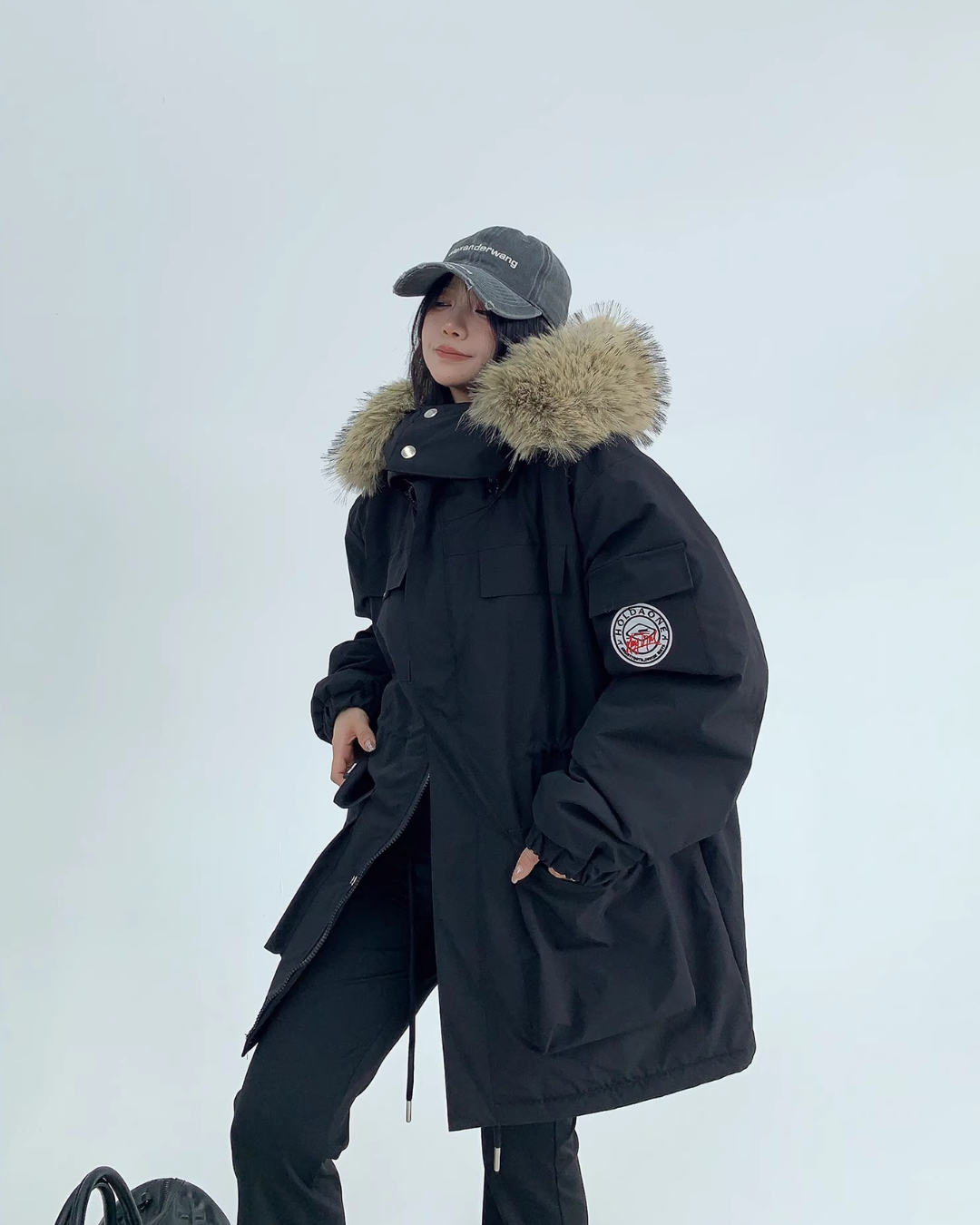 Fur Hood Mod Coat YLS0691