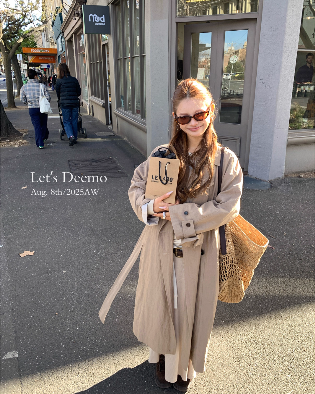 Belted Long Trench Coat DEM0012