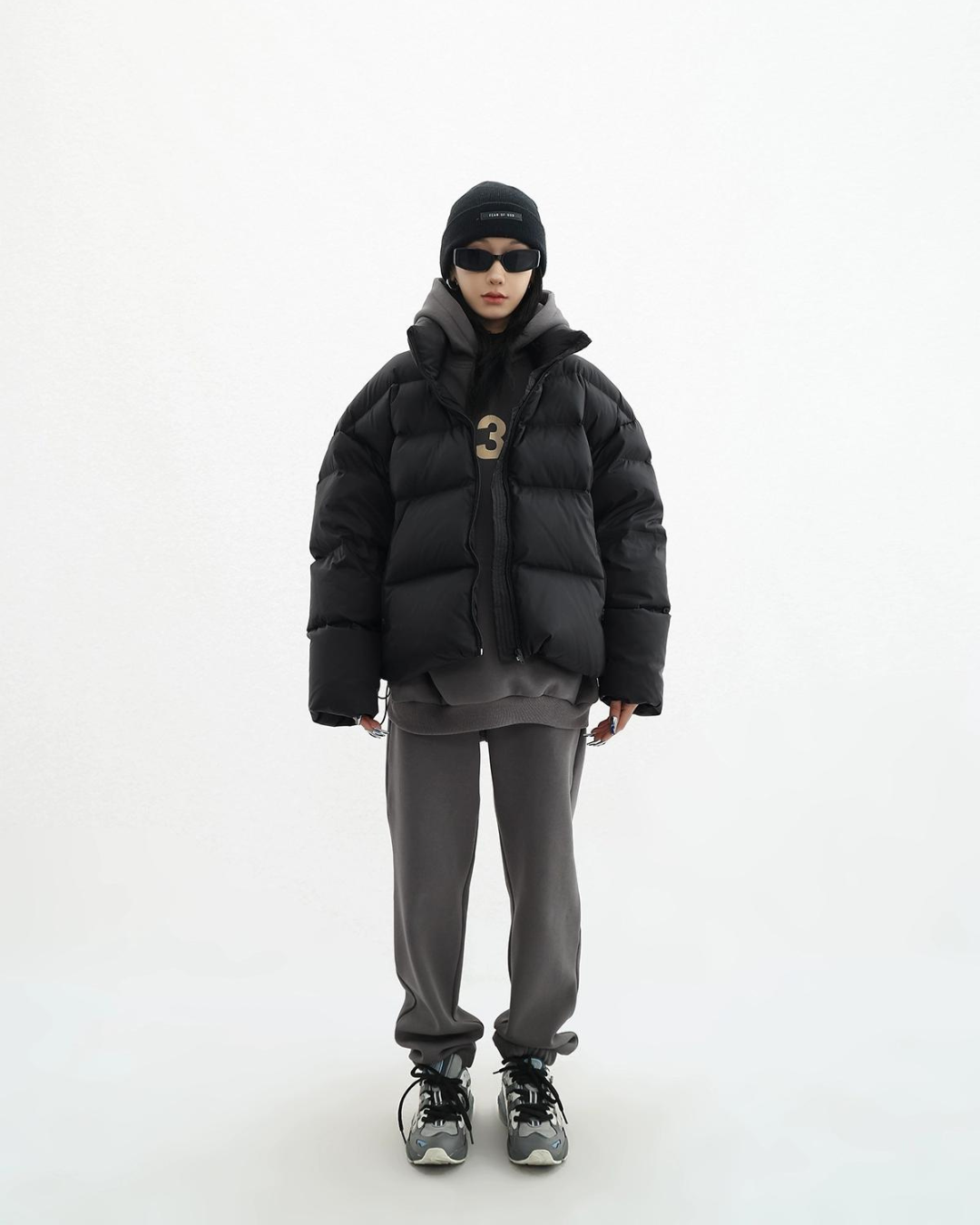 Big Color Short Down Coat ACS0030