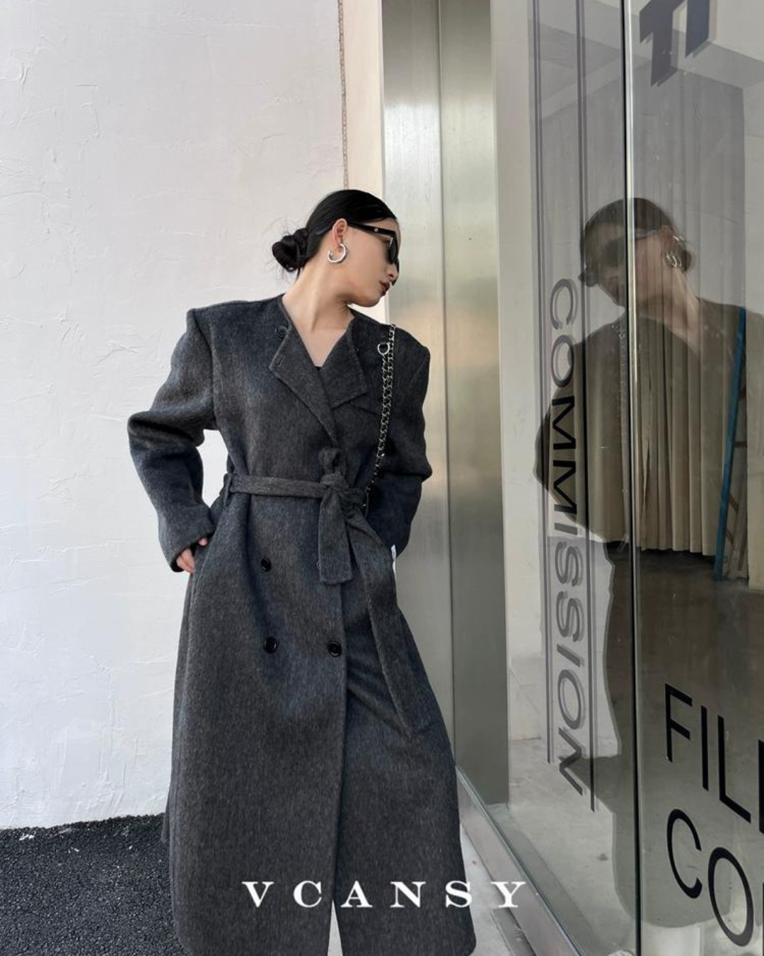 Faux Two-Piece Luxury Coat VCY0033