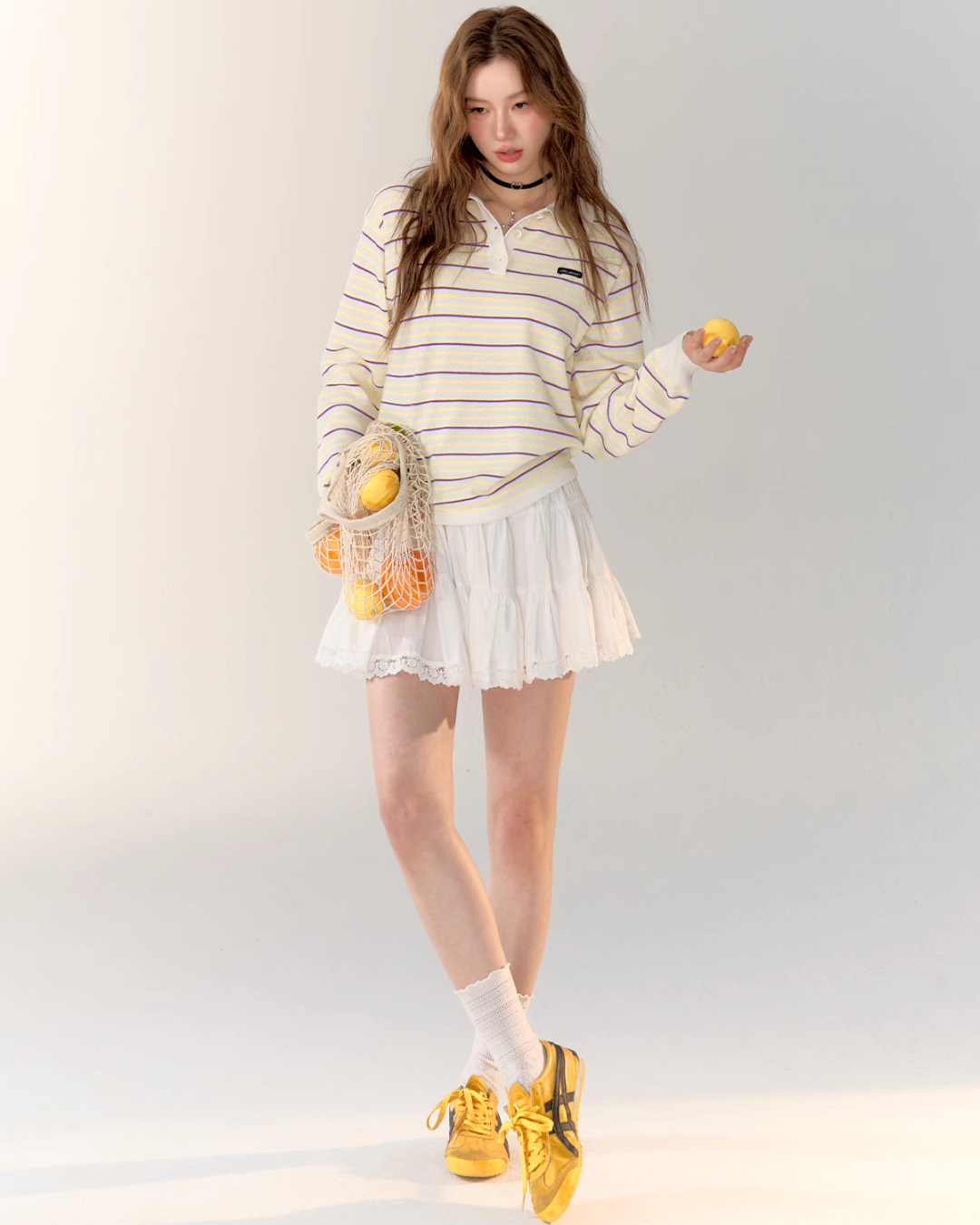 Polo Casual Long Sleeve Tops ASG0025
