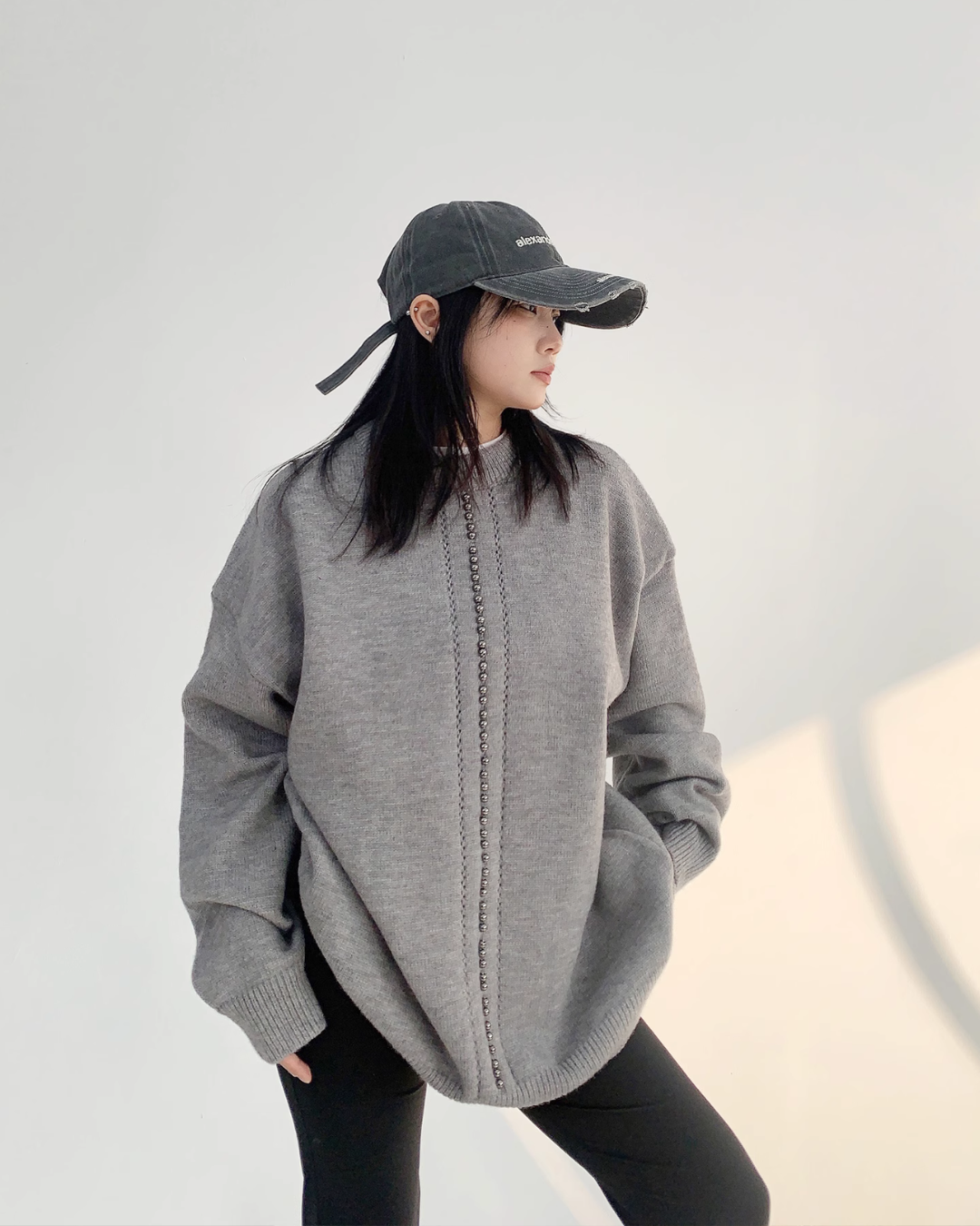Round Neck Long Sleeve Knit YLS0631