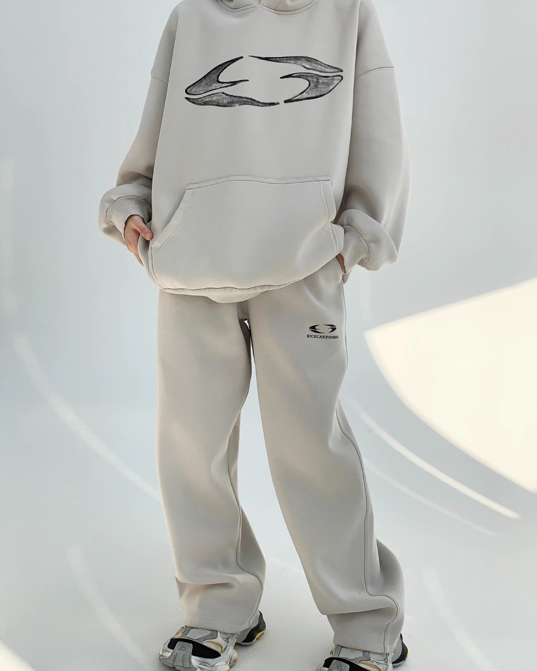 Retro Loose Sweat Hoodie / Sweat Pants YLS0012