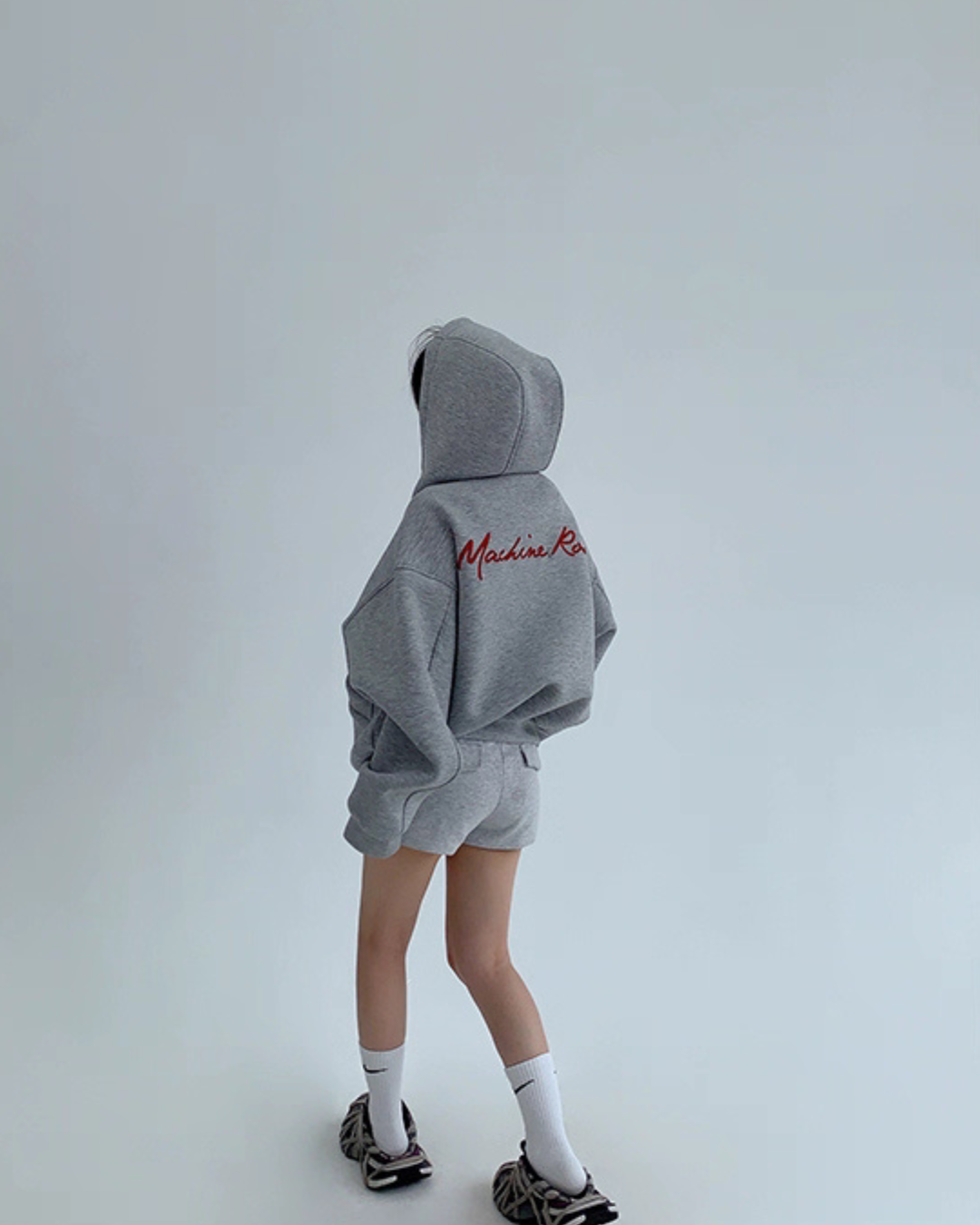 Back Logo Sweat Hood Jacket YLS0908