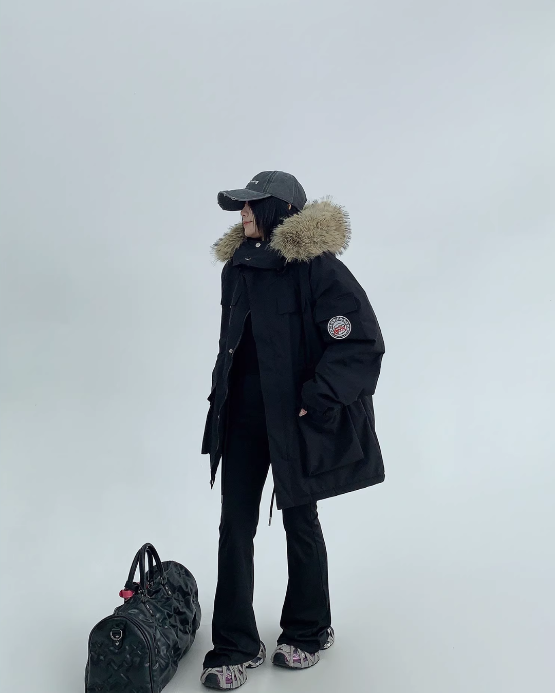 Fur Hood Mod Coat YLS0691