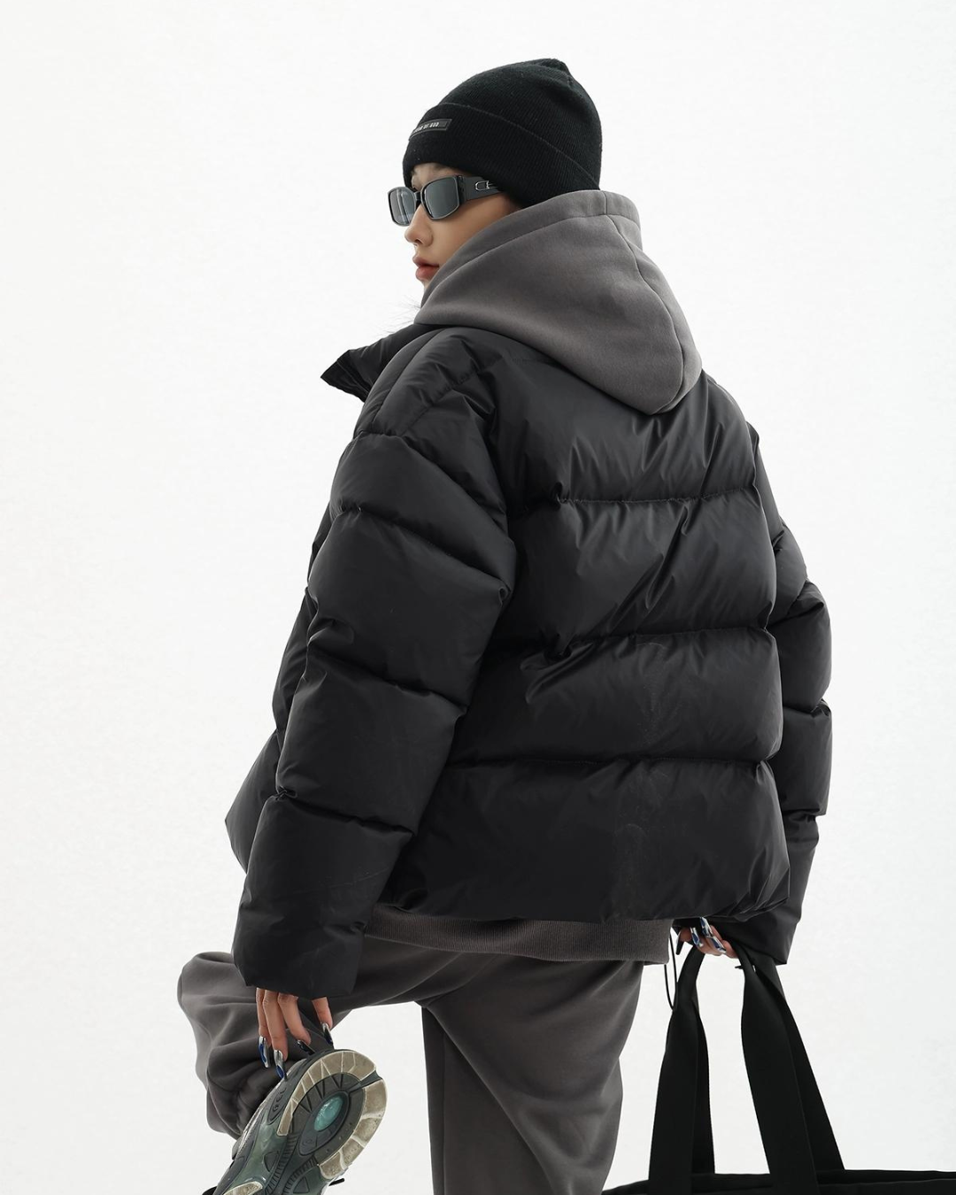 Big Color Short Down Coat ACS0030
