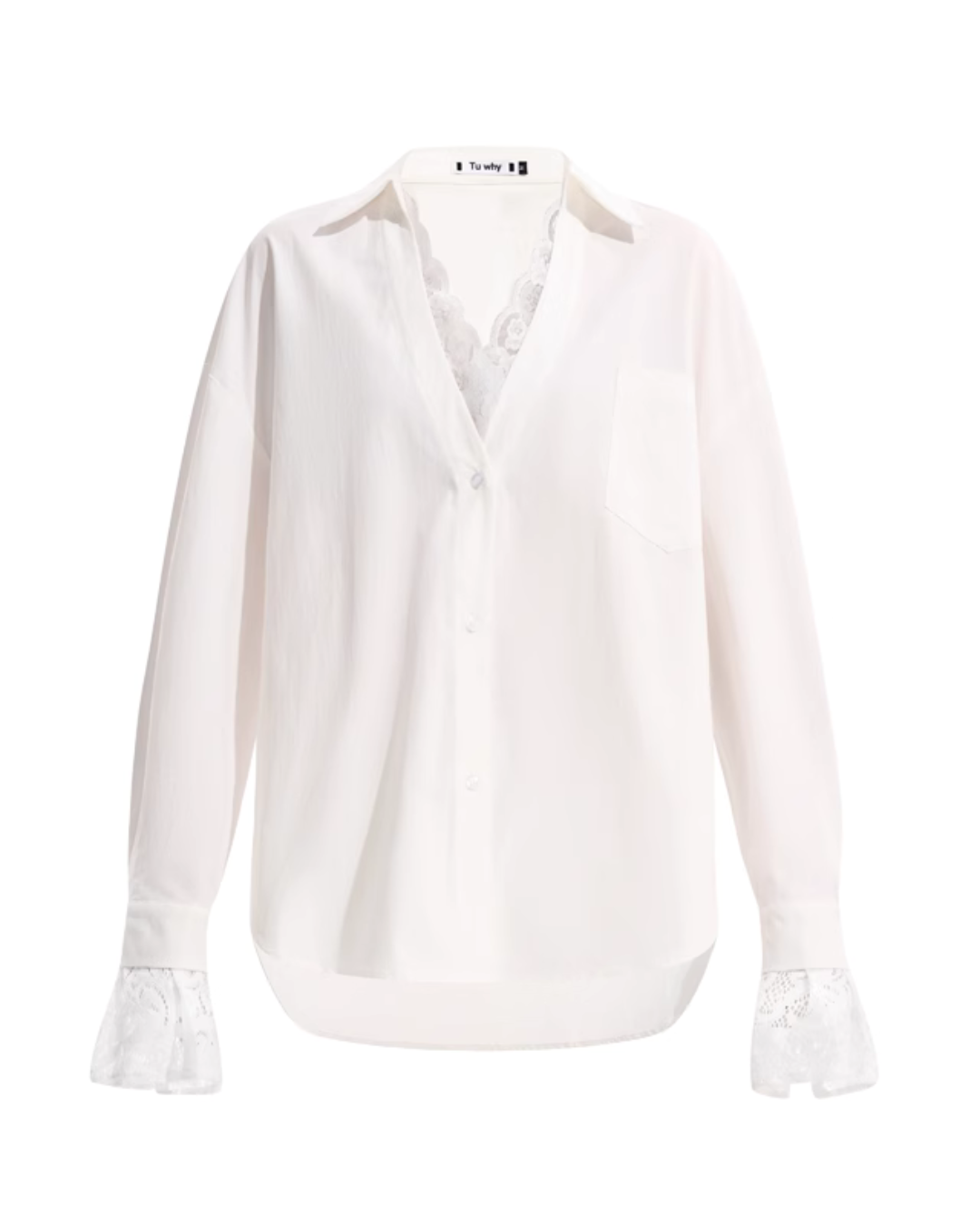 Vintage Lace Two-Piece Shirt / Shirt Skirt TUW0005
