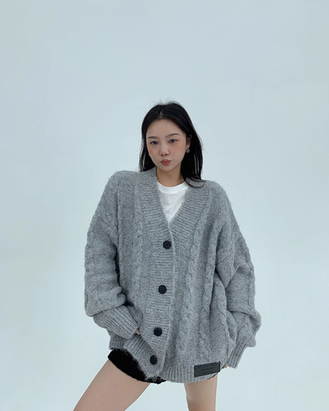 Cable Knit Cardigan YLS0961