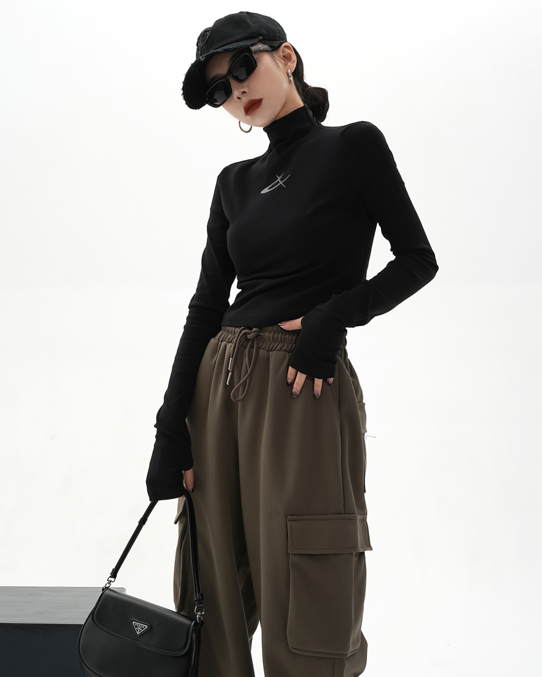 Street Turtleneck Tight Top SRS0030