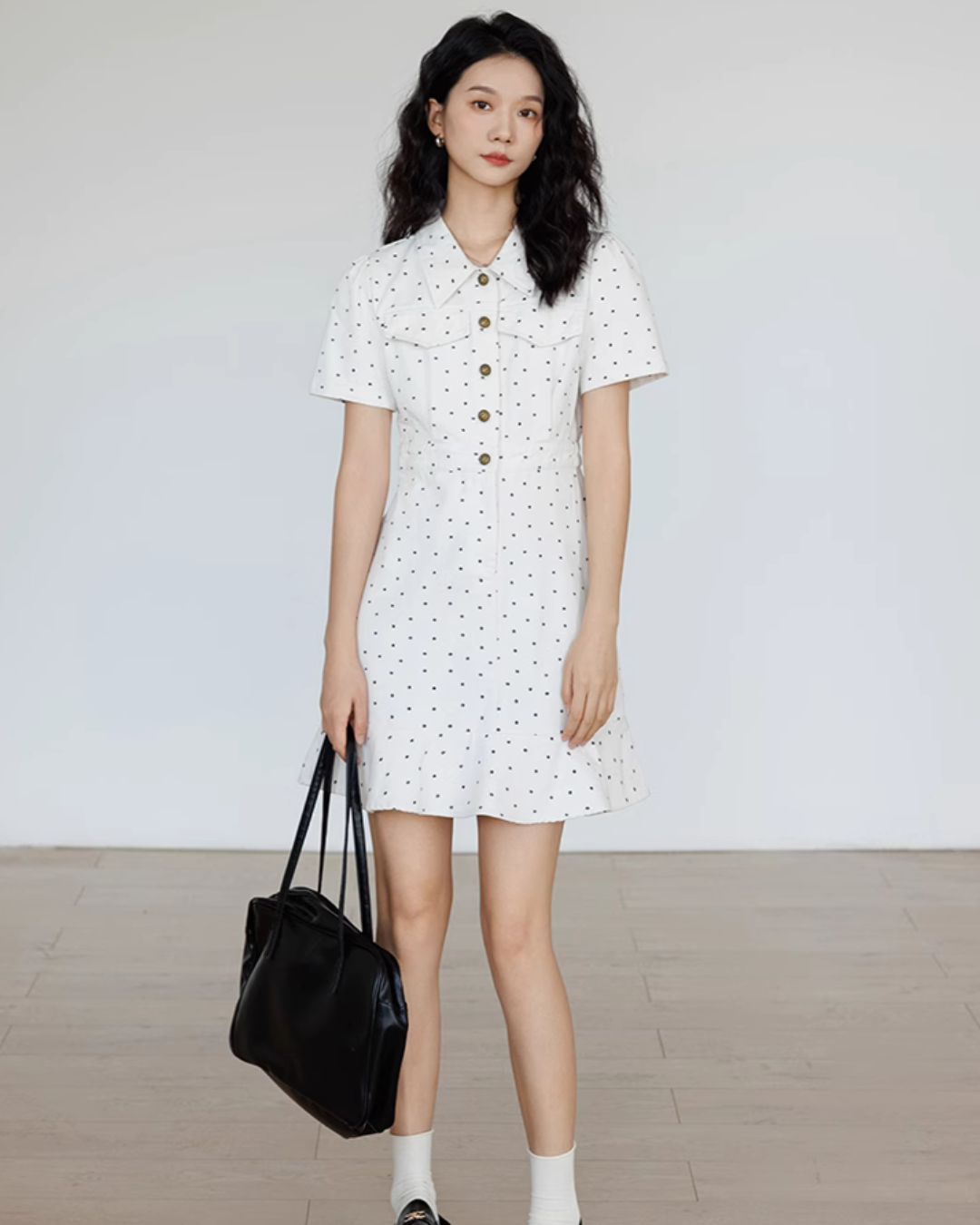 Small Flower Frill Dress VAS0002