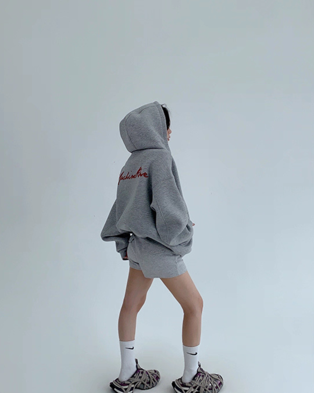 Back Logo Sweat Hood Jacket YLS0908