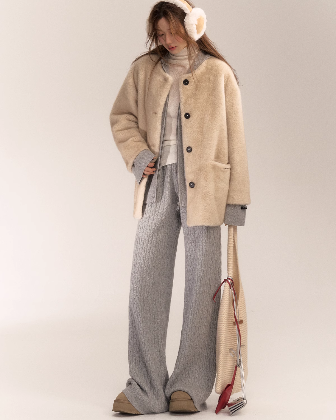 Cable Knit Hoodie / Cable Knit Pants ASG0008