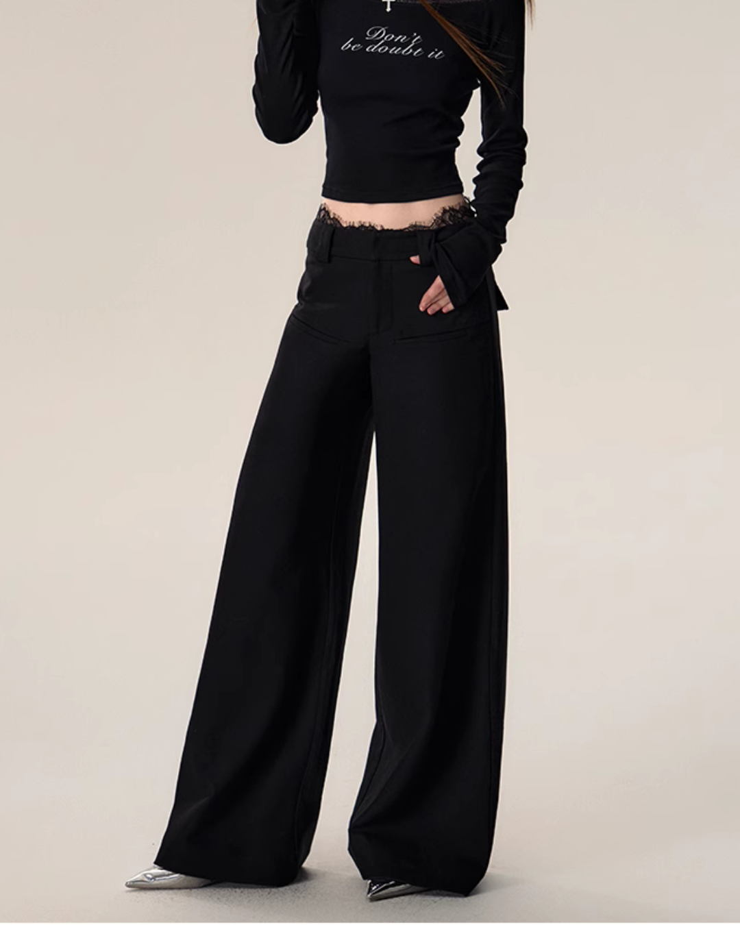 Wide Flared Pants AFD0012
