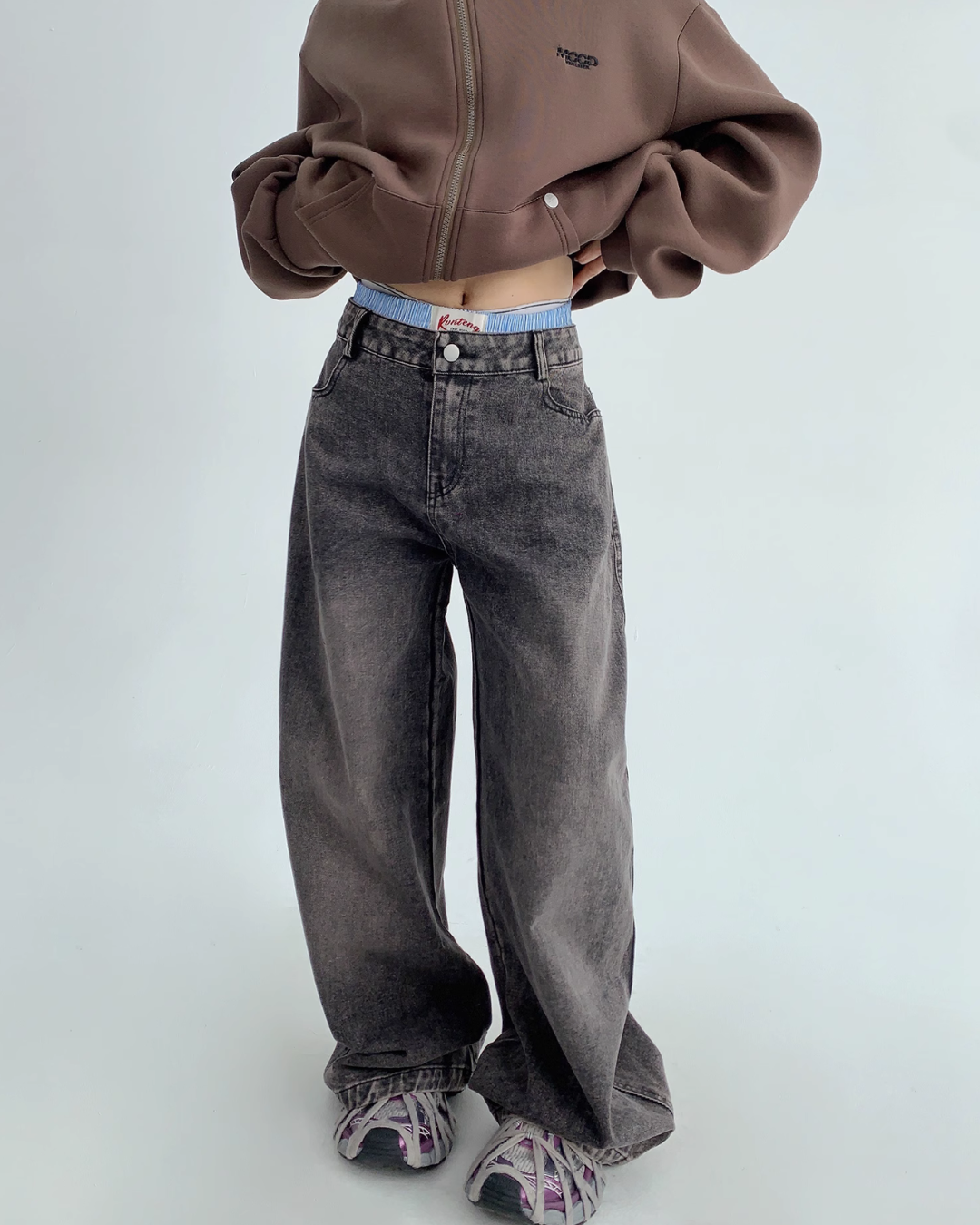 Wide Denim Pants YLS0491
