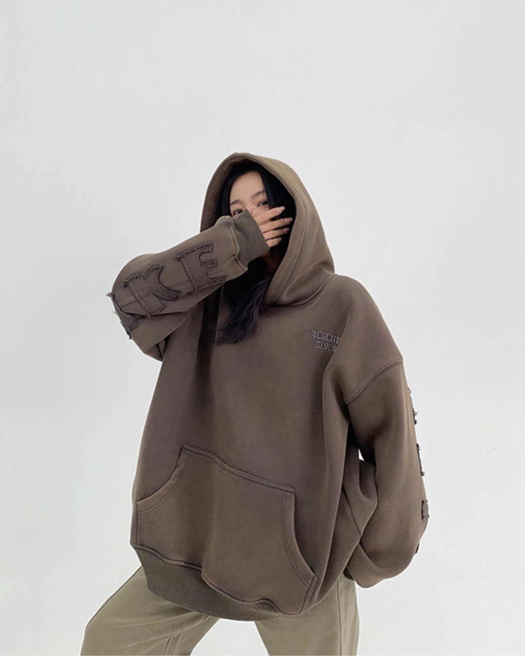 Back Logo Sweatshirt Hoodie YLS0982