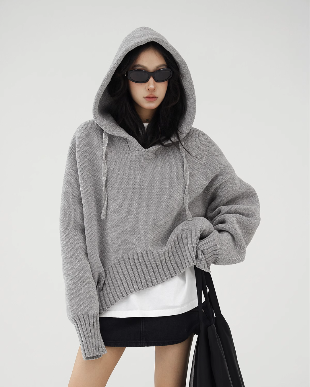 Pullover Knit Hoodie ACS0205