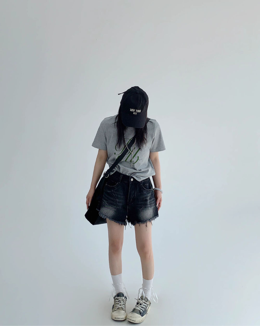 Vintage Denim Short Pants YLS0839