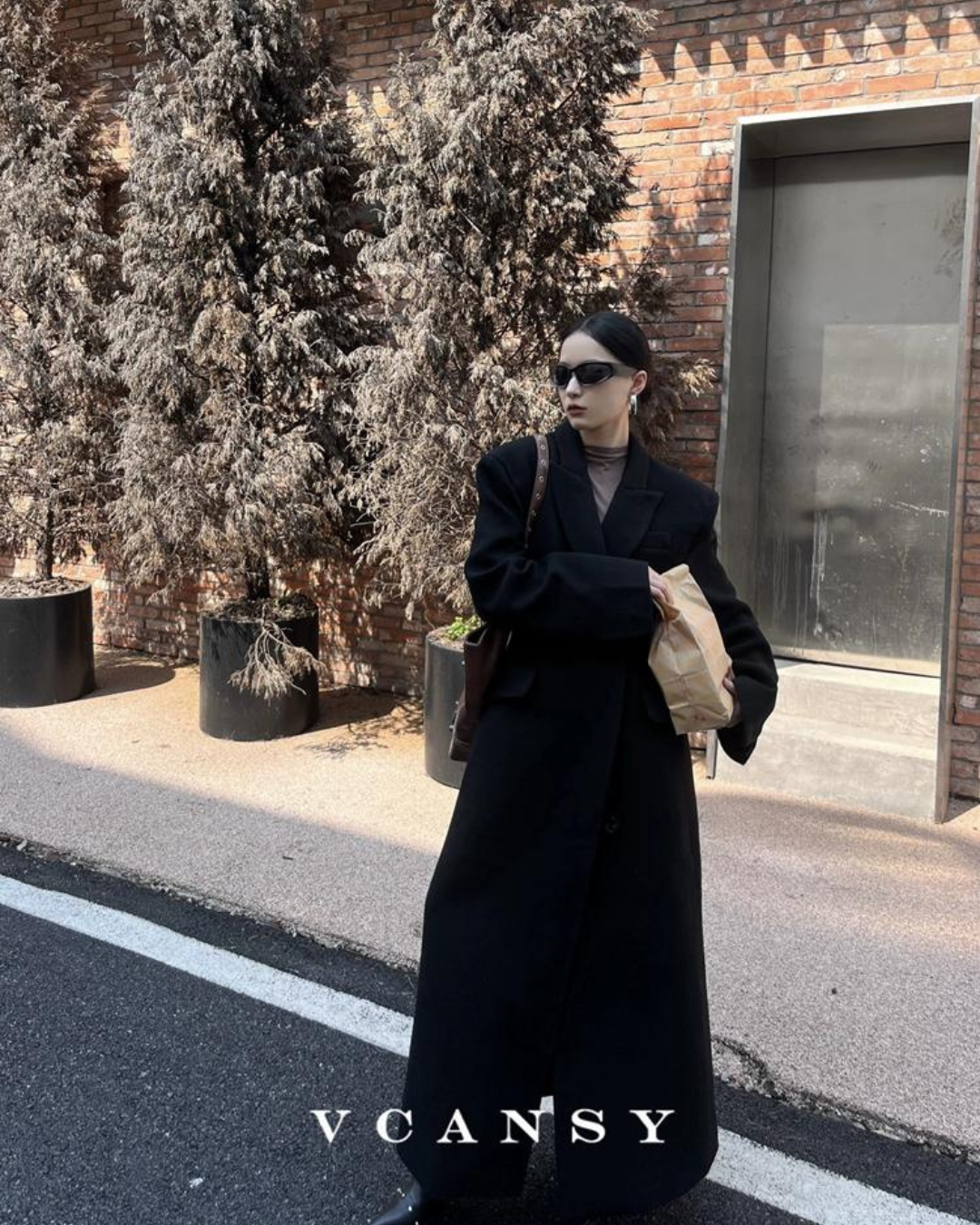 Formal Wool Long Coat VCY0030