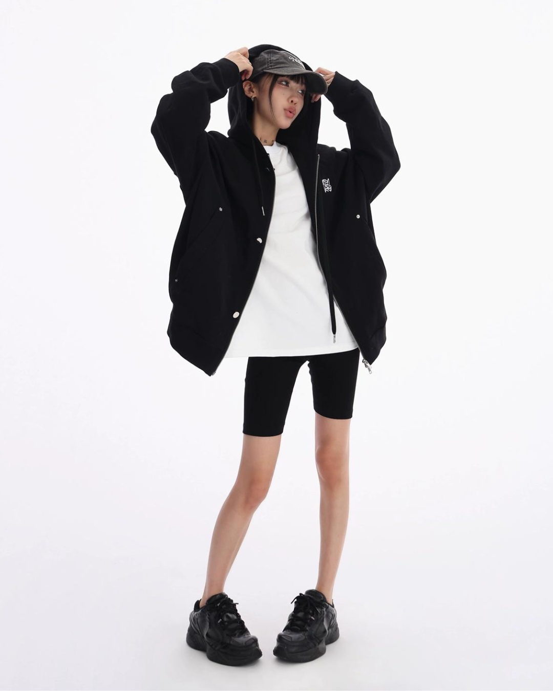 Oversized Hooded Sweatshirt ACS0003