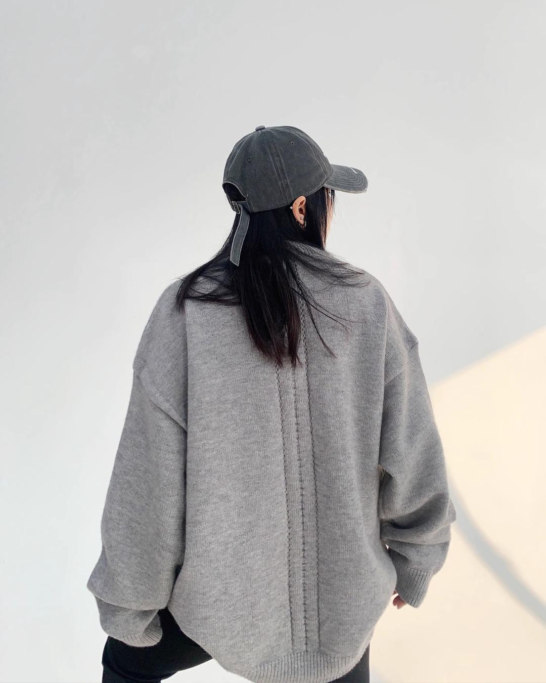 Round Neck Long Sleeve Knit YLS0631
