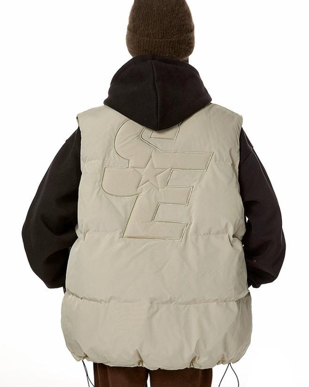 Back Logo Down Vest ICM0009