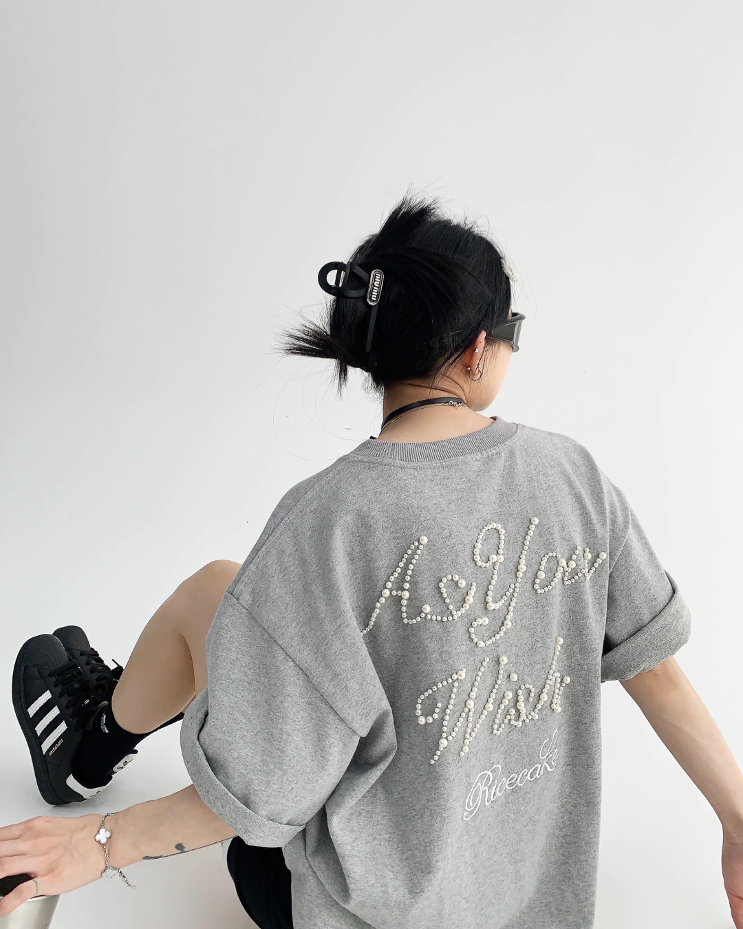 Bijou Logo Embroidered T-Shirt YLS0221