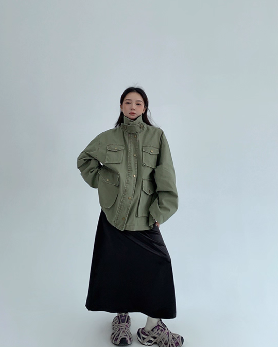 Oversized Military Jacket YLS0911