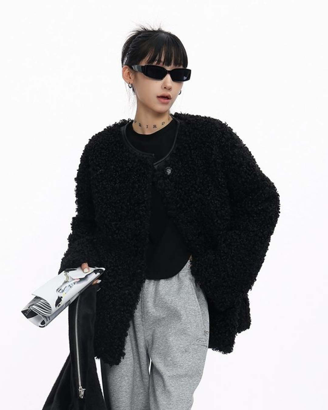 Poodle Volume Fur Coat ACS0059