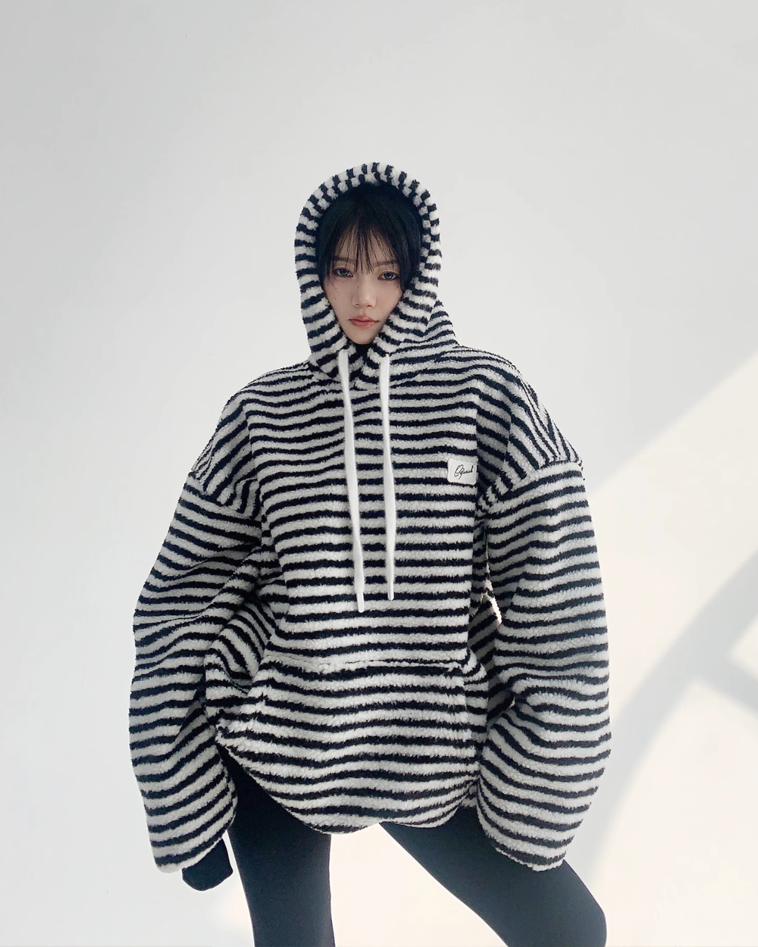 Border Pullover Hoodie YLS0635