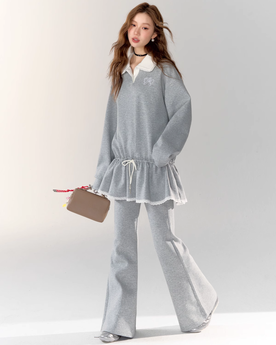 Polo Frill Dress / Flare Pants ASG0020
